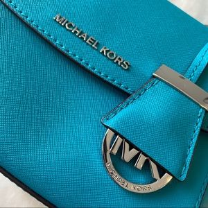 Michael Kors Turquoise Crossbody Bag